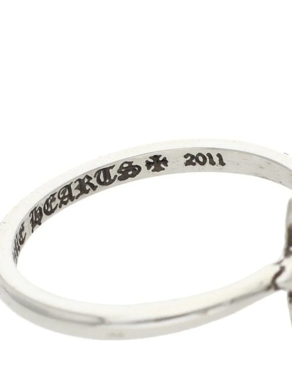 Chrome Hearts Bubblgm Star Bubblegum Silver Ring